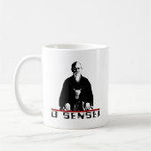 Aikido Morihei Ueshiba O'Sensei Tasse (Links)