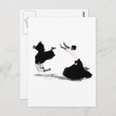 Aikido nage postkarte (Vorne/Hinten)