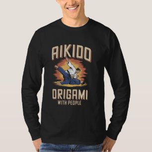 Aikido Origami, Japanischer Kampfkunst für Trainer T-Shirt