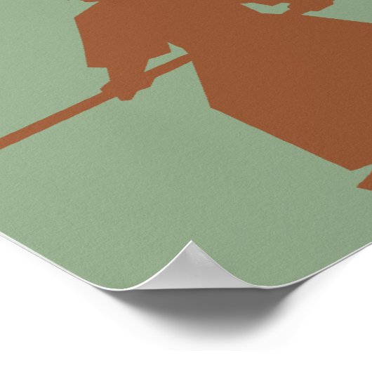 Aikido Pop Art Poster (Ecke)