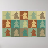 Aikido Pop Art Poster (Vorne)