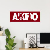 Aikido Poster (Heimbüro)
