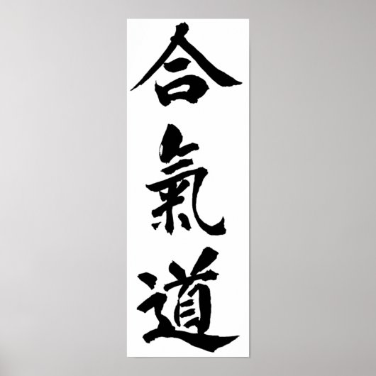 Aikido Poster (Vorne)