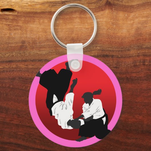 Aikido Schlüsselanhänger (Vorderseite)