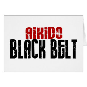 Aikido-schwarzer Gürtel