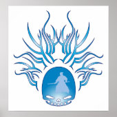 Aikido Skull Poster (Vorne)