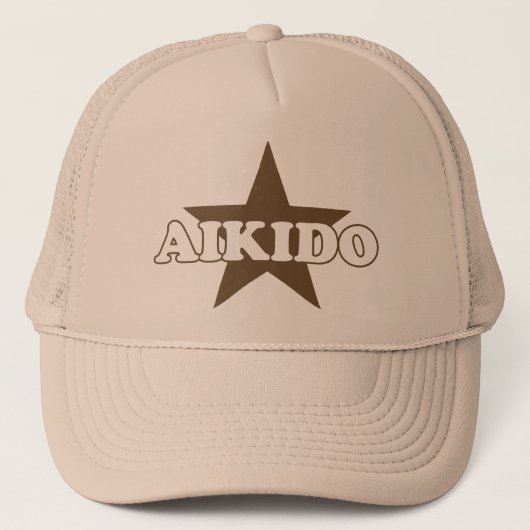 Aikido-Stern-Hut Truckerkappe (Vorderseite)