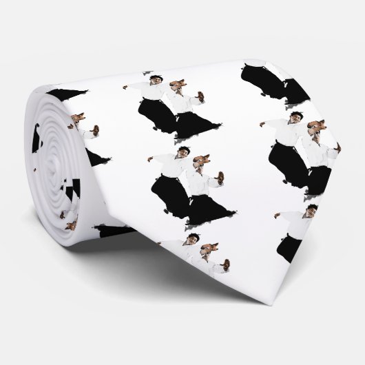 Aikido suwari krawatte (Gerollt)