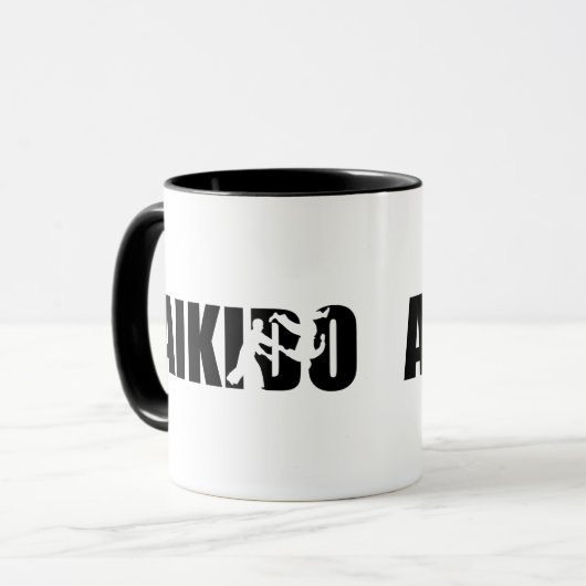 Aikido Tasse (Vorderseite Links)