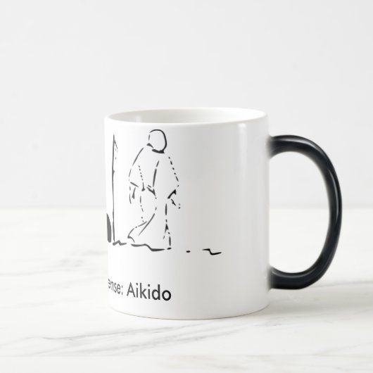 Aikido-Tasse Verwandlungstasse (Rechts)