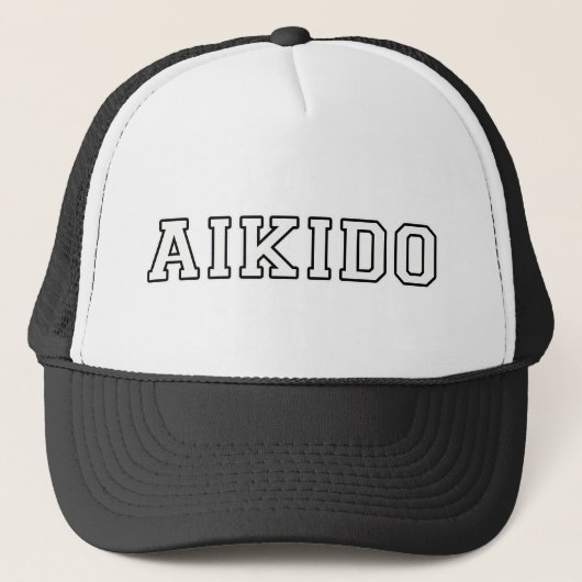 Aikido Truckerkappe (Vorderseite)