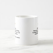 Aikido-Zitat Tasse (Mittel)