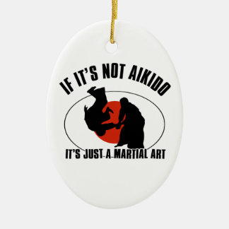 Aikidokriegsentwurf Keramik Ornament