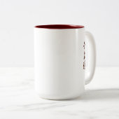 Aikidoprinzipien Zweifarbige Tasse (VorderseiteRechts)