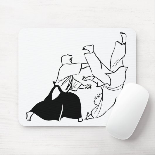 Aikidotechniken Mousepad (Mit Mouse)