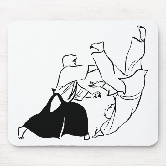 Aikidotechniken Mousepad (Vorne)