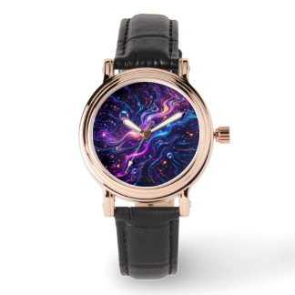 AiKo Beats™ Pulse Index – Noir Signal Armbanduhr