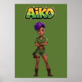 AiKo Beats™ Safari AiKo Explorer Poster (Vorne)