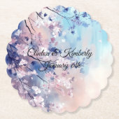 Aiko Customizable Paper Untersetzer (Vorderseite)