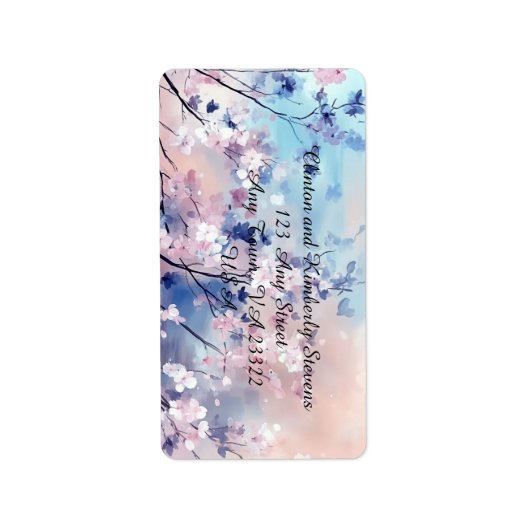 Aiko Food and Beverage Label Set Adressaufkleber (Vorne)