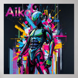 AiKo Grunge Grafik #2 Poster