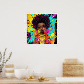 AiKo Grunge Graphic #1 Poster (Küche)