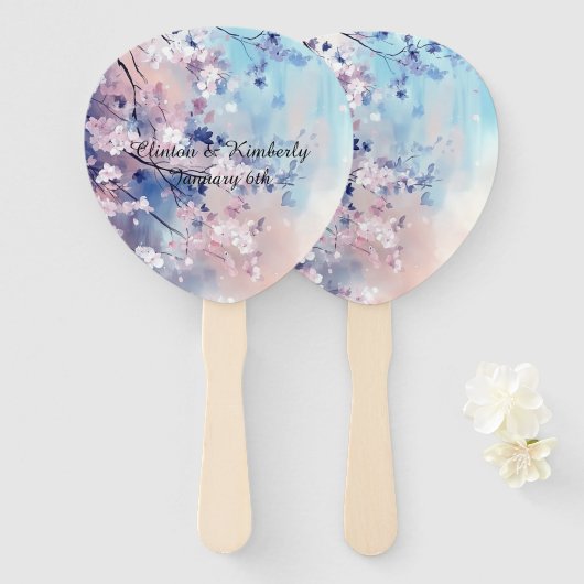 Aiko Hand Fans Fächer (Vorne und Hinten)