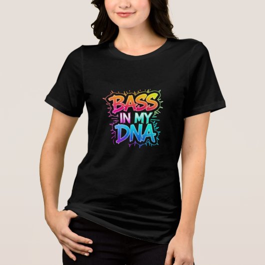 AiKo Neon™ Bass Tri-Blend Shirt (Vorderseite)