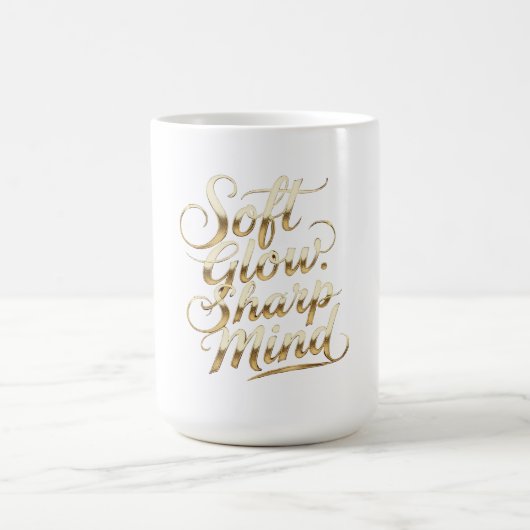 AiKo Script™ Glow Kaffeetasse (Mittel)