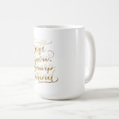 AiKo Script™ Glow Kaffeetasse (VorderseiteRechts)