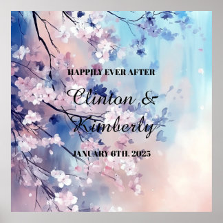 Aiko Wedding Poster glücklich immer nach
