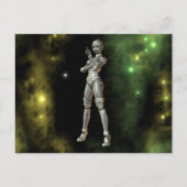 Aikobot & Stars Postkarte (Vorderseite)