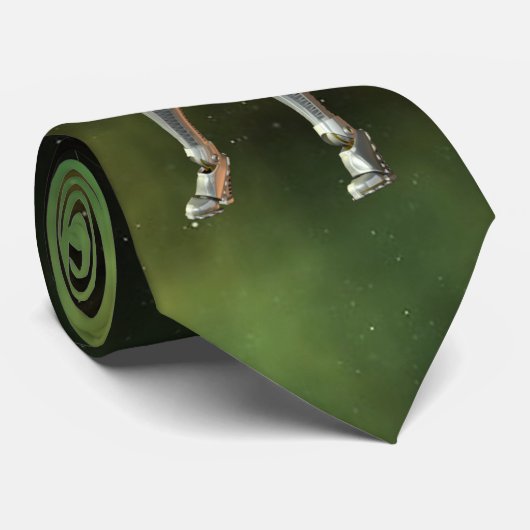 aikobot u. Sterne Krawatte (Gerollt)