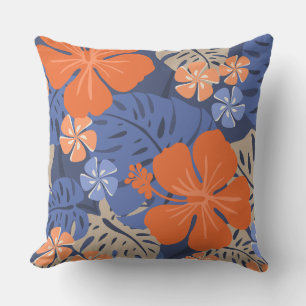 Ailani Hawaiian Hibiskus Tropical - Reversibel Kissen