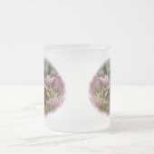 Ailanthus Web Worm Moth auf Ironweed Mattglastasse (Mittel)