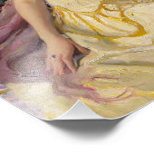 Ailsa Bruce mit Villard-Blume Fotodruck (Ecke)