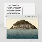 Ailsa Craig, Firth of Clyde, Schottland Postkarte (Vorne/Hinten)