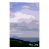 Ailsa Craig Poster (Vorderseite)