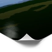 Ailsa Craig Poster (Ecke)