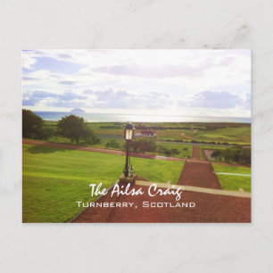 Ailsa Craig, Turnberry, Schottland Postcard Postkarte