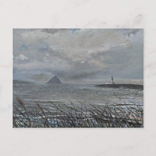 Ailsa Craig von Arran 2007 Postkarte (Vorderseite)