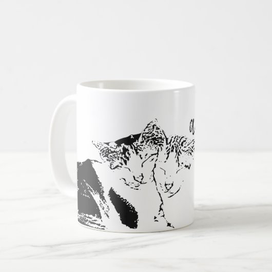 Ailurophile Kaffeetasse (Vorderseite Links)