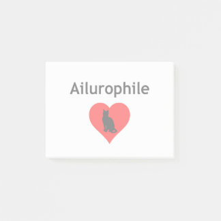 Ailurophile Post-it Klebezettel