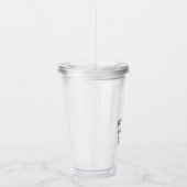 Aim High Cute Pig and Balloon Inspirational Acryltrinkbecher (Rechts)