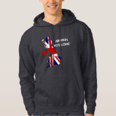 Aim High, Vote Lowe Statement British Map Hoodie (Vorderseite)