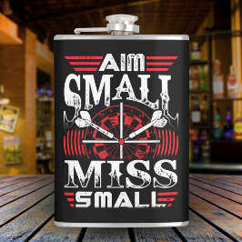 Aim Kleine Miss Kleine Vinyl Wrapped Flask 8 oz. Flachmann