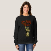 Aim Right and Draw Hunting Strategy Hunter Techniq Sweatshirt (Vorne ganz)