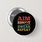 Aim Shoot Swear Wiederholung 8 Ball Pool Player Bi Button (Vorne & Hinten)