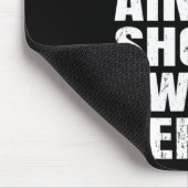 Aim Shoot Swear Wiederholung - Snooker Pool Player Mousepad (Ecke)