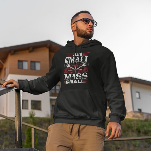 Aim Small Miss Small - Dart Legend Hoodie